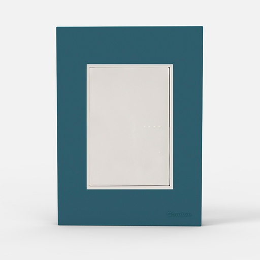 [CAM4952] TAPA Y DISTANCIADOR BAUHAUS AZUL