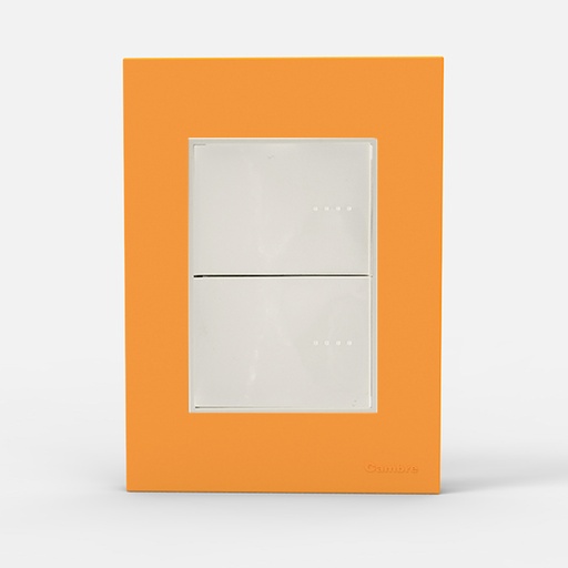 [CAM4955] TAPA Y DISTANCIADOR BAUHAUS AMARILLO