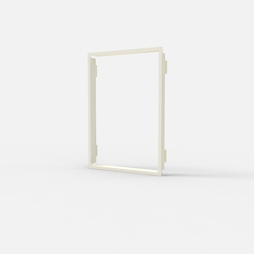 [CAM4990] RIBETE DE TERMINACION BAUHAUS BLANCO