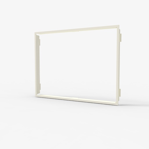 [CAM4994] RIBETE DE TERMINACION BAUHAUS 8 MODULOS BLANCO