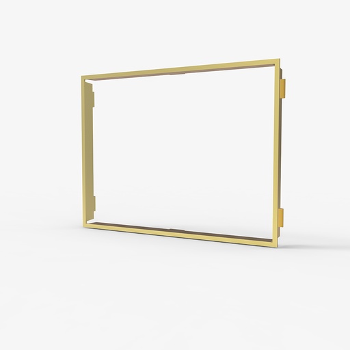 [CAM4997] RIBETE DE TERMINACION BAUHAUS 8 MODULOS ORO