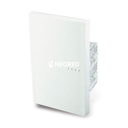 [CAM6048] MOD.INTERRUP. BIP.4 VIAS, TECLA CUADRUPLE, BAUHAUS - BLANCA