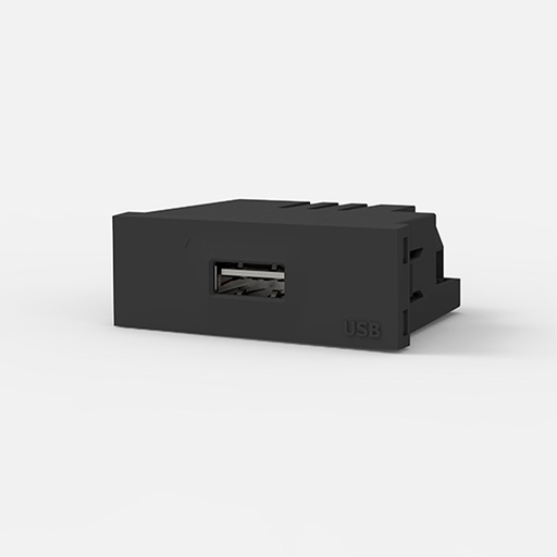 [CAM7957] MODULO CARGADOR USB 220v GRIS