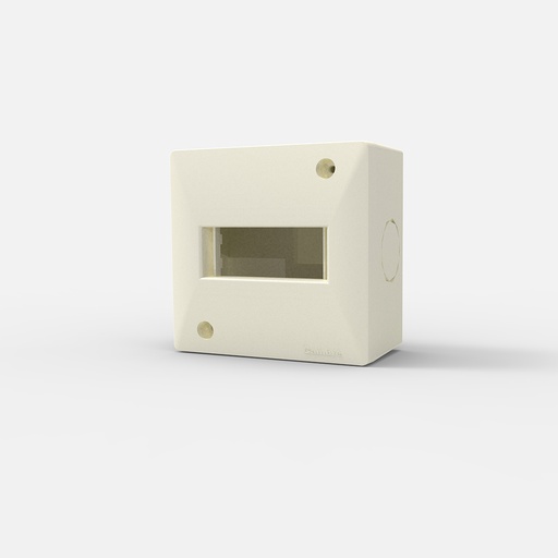[CAM4261] CAJA EXT. SIGLO XXII 1 MODULO - IP40 - COLOR BLANCO