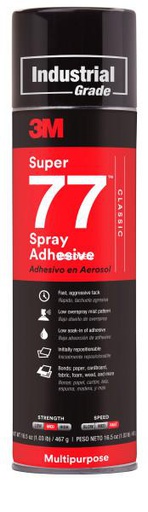[MMM52813] Adhesivo en Spray Super 77™ 3M™, 467gr - 710 cc