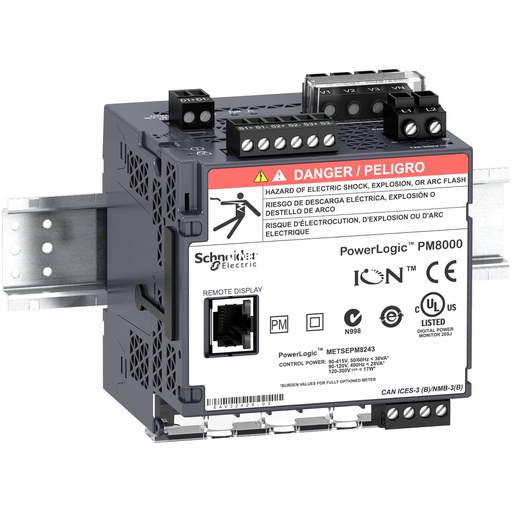 [SCHMETSEPM8243] PM8000 sin pantalla (montaje en carril D