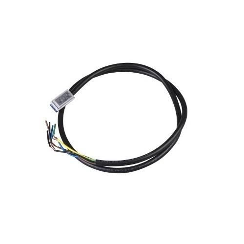 [SCHZCMC21L1] Dis-Elem.conex. 1NC1NA R.brusca cable 1m