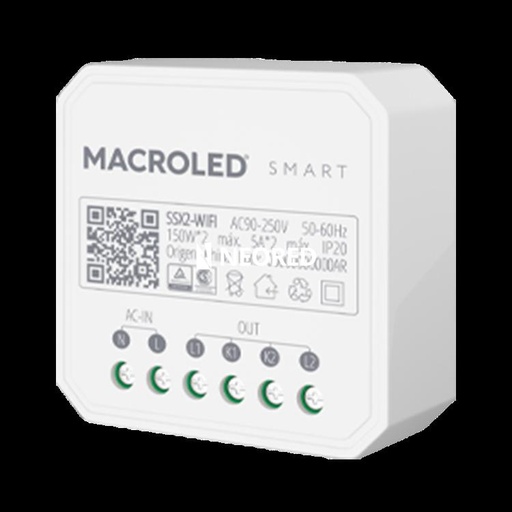 [CORSSX2-WIFI] Interruptor Smart 5A x Canal Macroled