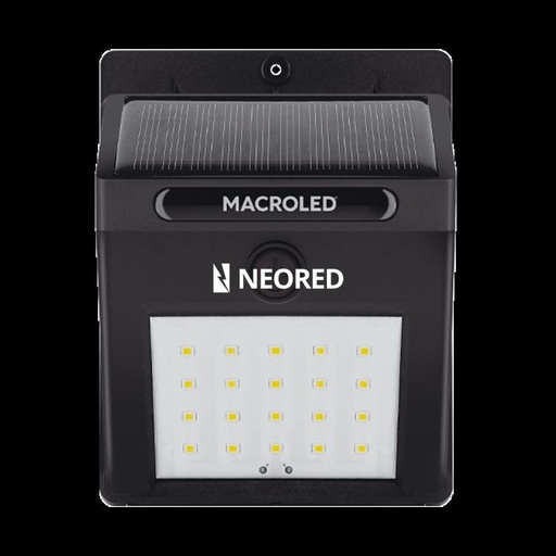 [CORASP-1.5W-IP54WW] ARTEFACTO SOLAR DE PARED 1.5W CALIDO IP54