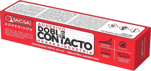 [TACPTACONTA001] Adhesivo Doble Contacto Pomo 50 cm3