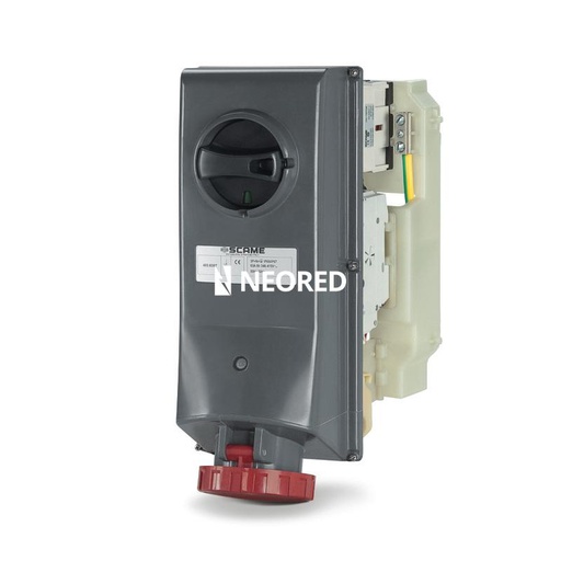 [SCA403.6387] BASE C/BLOQUEO IP67 3P+N+T 63A