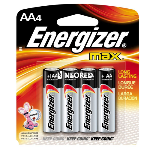 [ENR924101] Pila Max Plus AA Max Plus E91 Blister x 4