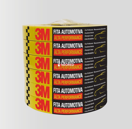 [MMM62953] Cinta de Enmascarar Horno Amarilla 24 mm x 50 m