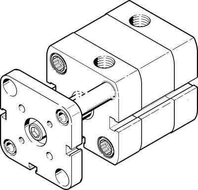 [FES554236] Cilindro compacto - ADNGF-25-50-P-A