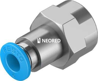 [FES153024] Racor rápido roscado - QSF-1/4-6-B