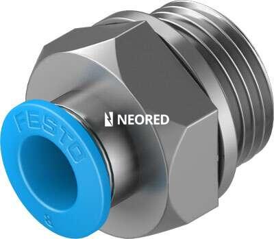 [FES186100] Racor rápido roscado - QS-G3/8-8