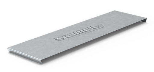 [SAMTEPS-150-18-G10] TAPA PARA ESLABON DE CURVA VERTICAL DE 150 mm GALV. EN CALIENTE