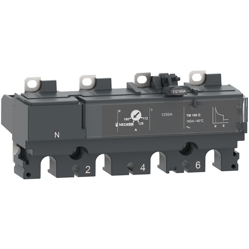 [SCHC106TM100] BLOQUE DE RELE TM100D 4P3D