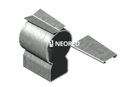 [MICGS 100 L] ABRAZADERAS RÁPIDAS GALVANIZADAS EN CALIENTE SISAGRIP ABRAZADERA PARA PARED CAÑO IRAM 2205 (ELECTRICO)	 Para caño 1&quot;