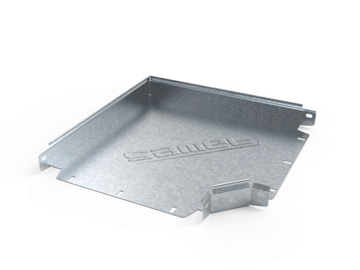 [SAMCPS-600-90-Z] C.PLANA PERF.SMARTTRAY A 90° DE 600mm ALA 50mm#20