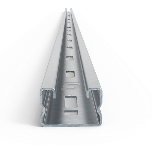 [SAMPCN-02-G] PERFIL ''C'' NUEVO 28x44x3000mm #16 GALVANIZADO