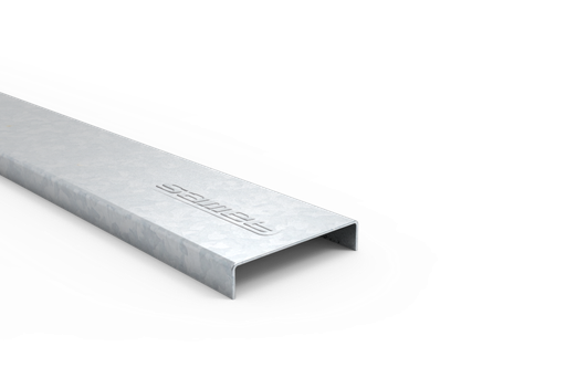 [SAMTPC-01-Z] TAPA P/PERFIL ''C'' DE 44x44/28x3000mm ZINGRIP