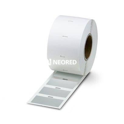 [PHO0817112] Etiqueta, Rollo, plata/mate, sin rotular, rotulable con: THERMOMARK ROLL, THERMOMARK ROLL X1, THERMOMARK ROLLMASTER 300/600, THERMOMARK X1.2, THERMOMARK S1.1, clase de montaje: pegado, superficie útil: 100 x 73 mm