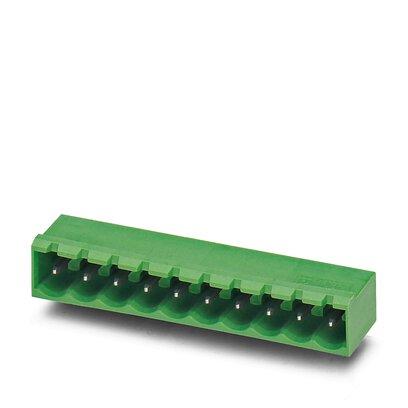 [PHO1757491] Carcasa base placa de circuito impreso, corriente nominal: 12 A, tensión de dimensionamiento (III/2): 320 V, número de polos: 4, paso: 5 mm, color: verde, superficie contactos: Estaño, montaje: Soldadura por ola