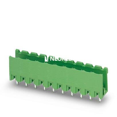 [PHO1758034] Carcasa base placa de circuito impreso, corriente nominal: 12 A, tensión de dimensionamiento (III/2): 320 V, número de polos: 4, paso: 5,08 mm, color: verde, superficie contactos: Estaño, montaje: Soldadura por ola