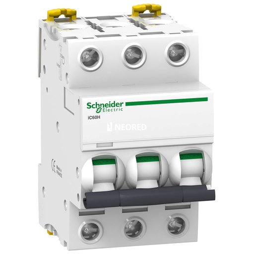 [SCHA9F87363] INTERRUPTOR TERMOMAGNETICO IC60H 3X63A CURVA C