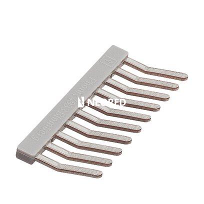 [PHO2303132] Peine puenteador, paso: 5 mm, número de polos: 10, color: gris