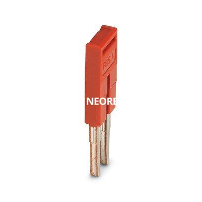 [PHO3030284] Puente enchufable, paso: 8,2 mm, anchura: 14,7 mm, número de polos: 2, color: rojo