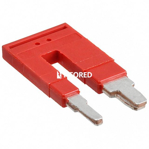 [PHO3030860] Puente reductor, paso: 9 mm, longitud: 30 mm, anchura: 14,3 mm, número de polos: 2, color: rojo