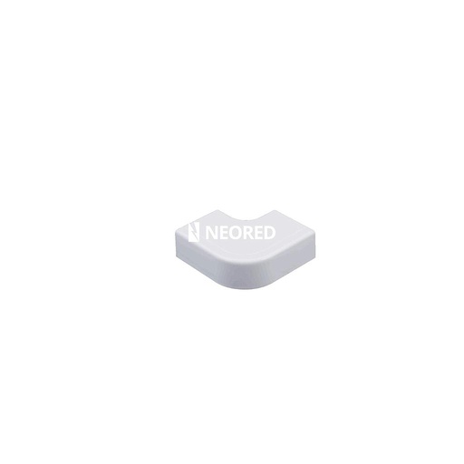 [SCHDXN11033] Ángulo 90° Plano para cablecanal 13X7 mm - Blanco