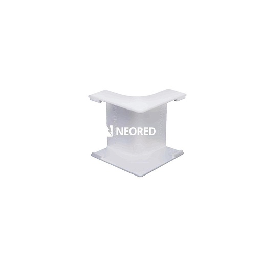 [SCHDXN11042] Ángulo Interno para cablecanal 20X12 mm - Blanco
