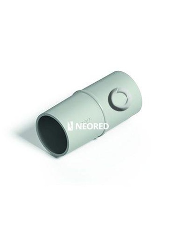 [GENUTR020E] Unión para tubo rígido PVC 20mm