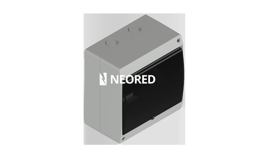 [GEN045031G] Caja térmica exterior 4 Bip. Gris Con tapa
