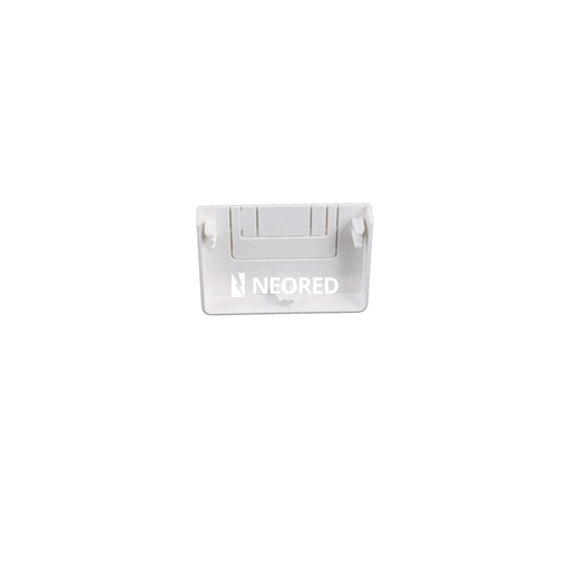 [SCHDXN11105] Accesorio Tapa Final Dexson 60x40mm Color Blanco