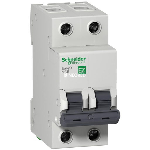 [SCHEZ9F34220] Interruptor Termomagnético Easy9 - Bipolar - 20A - Curva C - 4,5kA