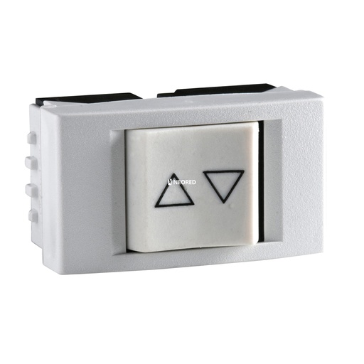 [SCHWDA51091] Interruptor p/coMando de Cortinas 10A 250V Blanco Roda/Class