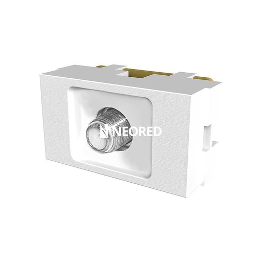 [JEL60210] Mod toma TV 75ohms BLA 1M  0db pasan Vero Pla