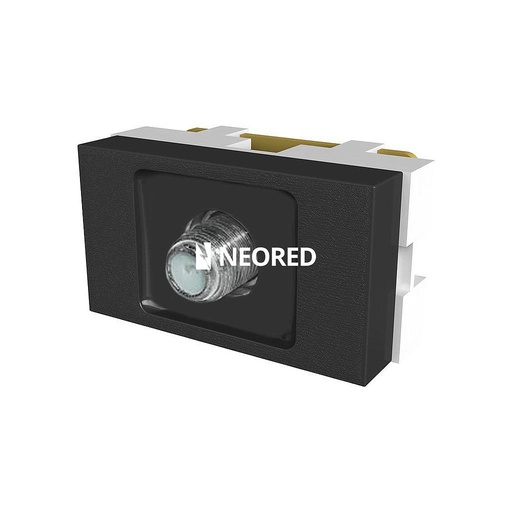 [JEL80210] Mod toma TV 75ohms NEG 1M  0db pasan Vero Pla