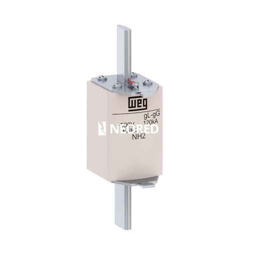 [WEG10045373] Fusibles Tipo NH - Protección gG-gL - In= 125A - Tamaño 2 - FNH2-125U