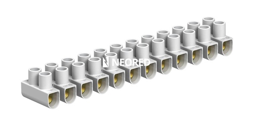 [FMN2056372] Regleta de conexión  10,0mm² Polipropileno, PP Blanco