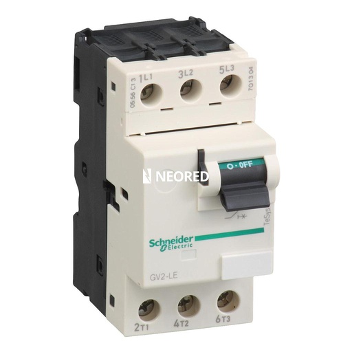 [SCHGV2LE16] Guardamotor Magnético 3P X 14A con Poder Corte de 15KA 