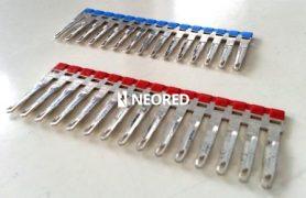 [FMNPTP0410R] Puente de 10 polos para borne de 4mm Rojo   