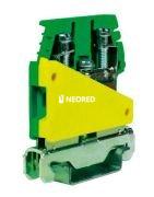 [FMNTO110] Borne de tierra 6mm, conexión a tornillo   