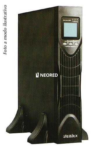[ATOUPS ON LINE 4000] UPS - 4000VA - Doble Conversión - Onda Senoidal - Rack/Tower - Soft Monit. Apto grupo electrógeno - Display Multifunción - Baterías incluidas.