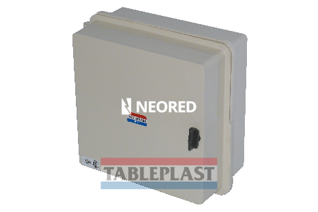 [TAB2502CH] GABINETE CON CHASIS METÁLICO COLOR BEIGE - IP65 IK10 DE 298X285X145MM