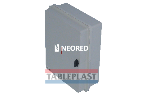 [TAB2808CH] GABINETE CON CHASIS METÁLICO COLOR GRIS - IP65 IK10 DE 302X366X127MM